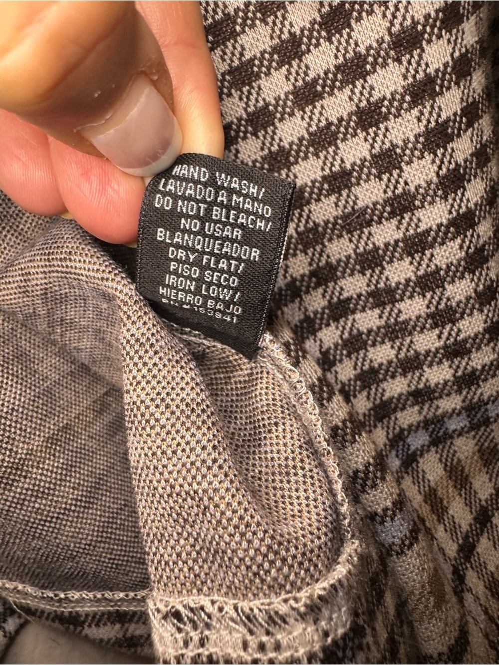 Timing Plaid Notch Lapel Blazer Size L - Picture 5 of 8